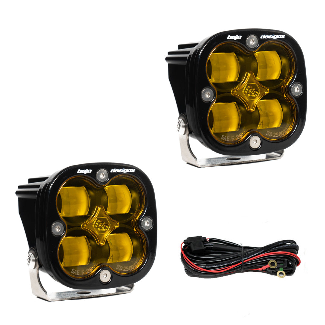 Squadron SAE Pair LED Spot Amber