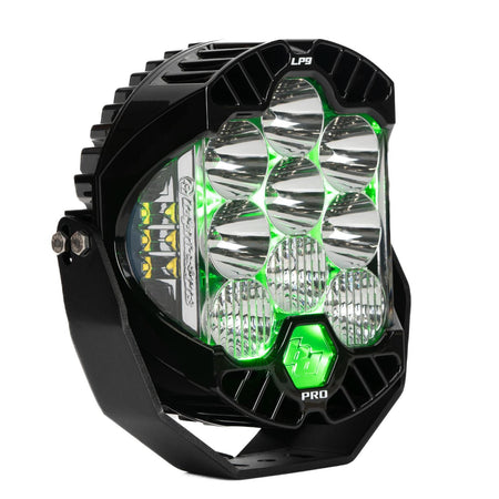 LP9 Pro LED Auxiliary Light Pod Light Pattern Driving/Combo Color Clear Backlight