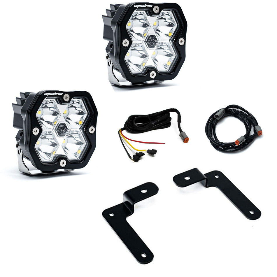 Squadron 2.0 Sport A-Pillar Light Kit Jeep 2018-26 Wrangler JL 2020-26 Gladiator JT