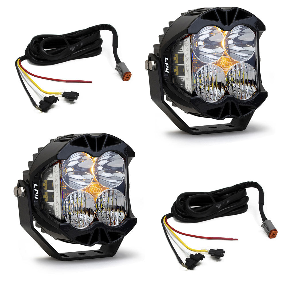 Jeep JL/JT Rubicon Steel Bumper LED Light Kit LP4