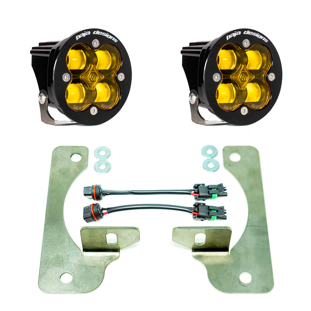 Jeep JL Fog Light Squadron-R 18-Pres Wrangler JL Rubicon Fog Pocket Kit