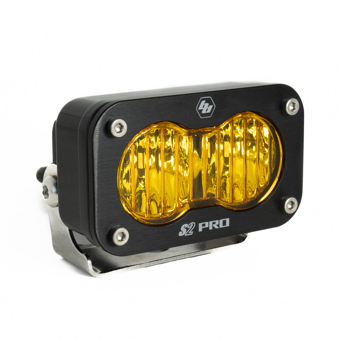 LED Light Wide Cornering Pattern Amber S2 Pro