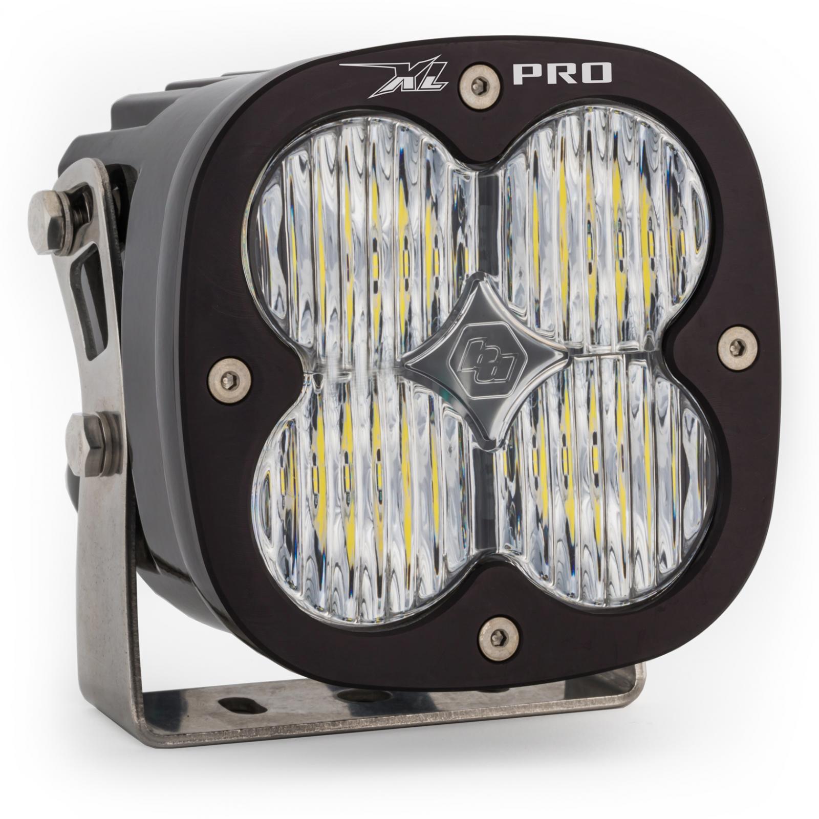 LED Light Pods Clear Lens Spot Pair XL Pro