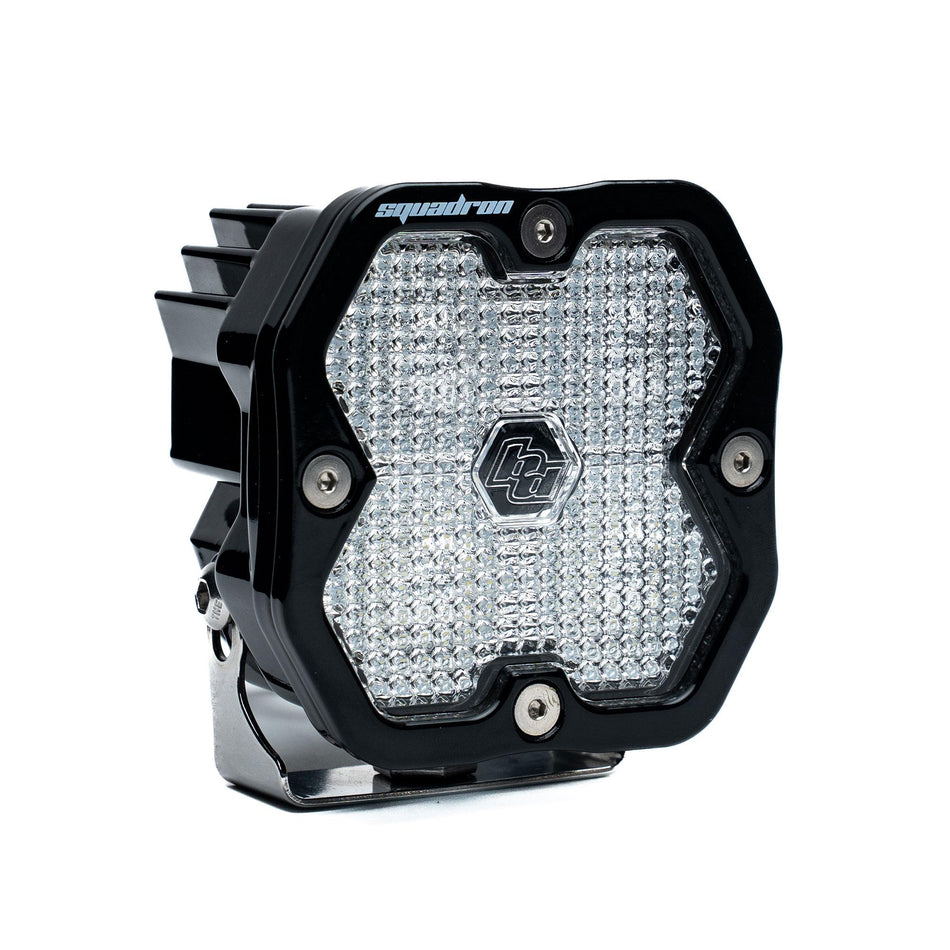 Squadron 2.0 Sport Black LED Auxiliary Light Pod Universal Clear