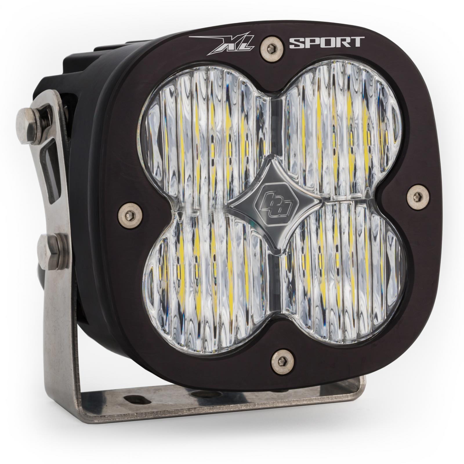 LED Light Pods Clear Lens Spot Pair XL Sport