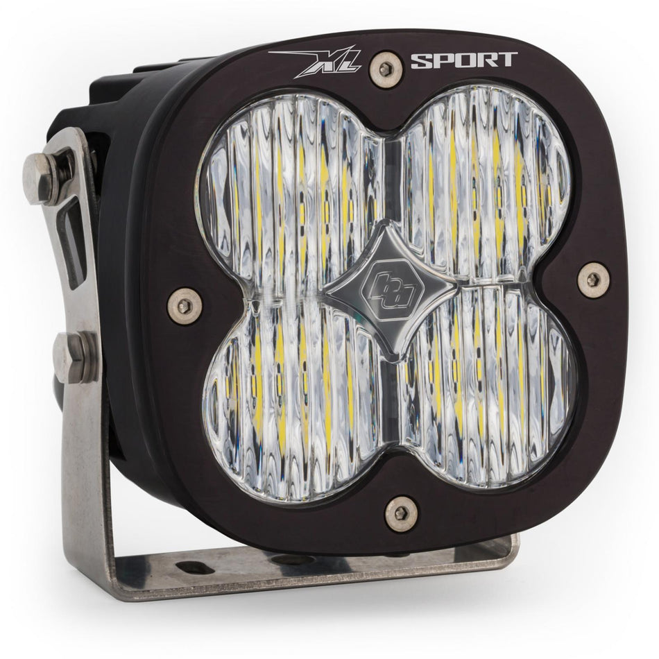 LED Light Pods Clear Lens Spot Pair XL Sport