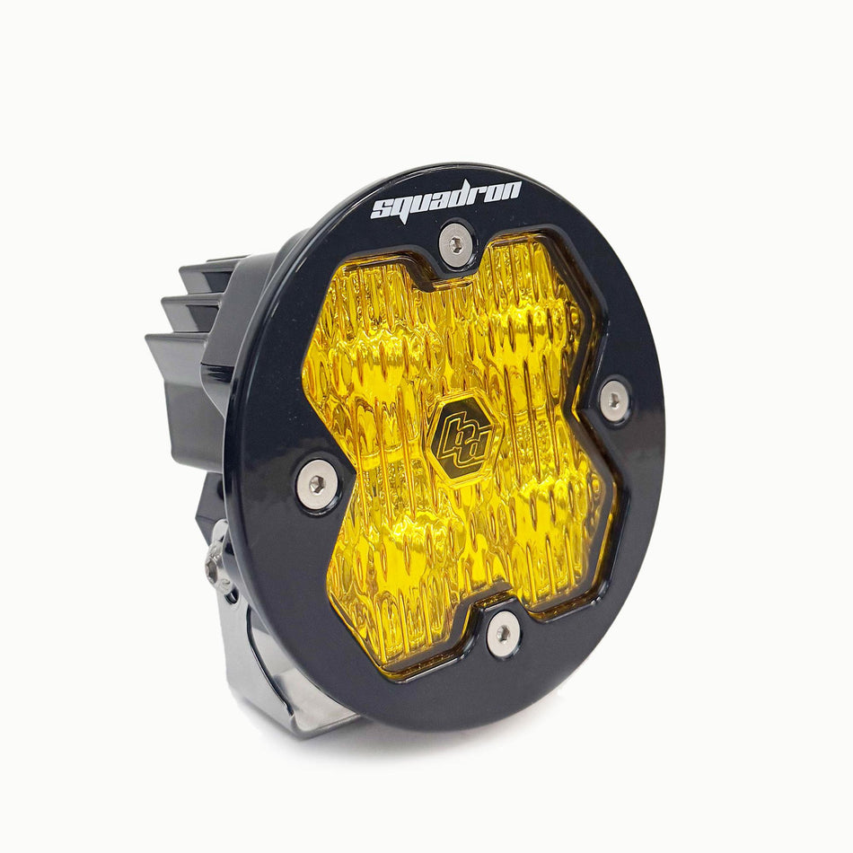 Squadron-R 2.0 Sport Black LED Auxiliary Light Pod Universal Baja Amber