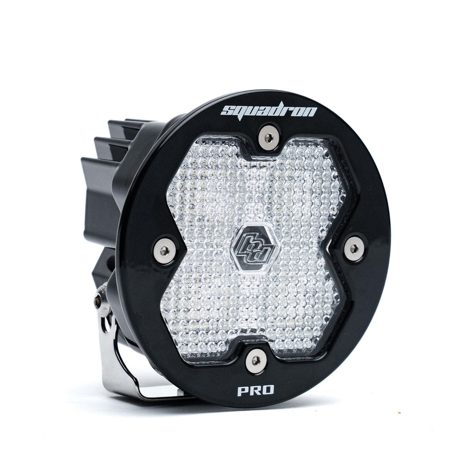 Squadron-R 2.0 Pro Black LED Auxiliary Light Pod Universal Clear