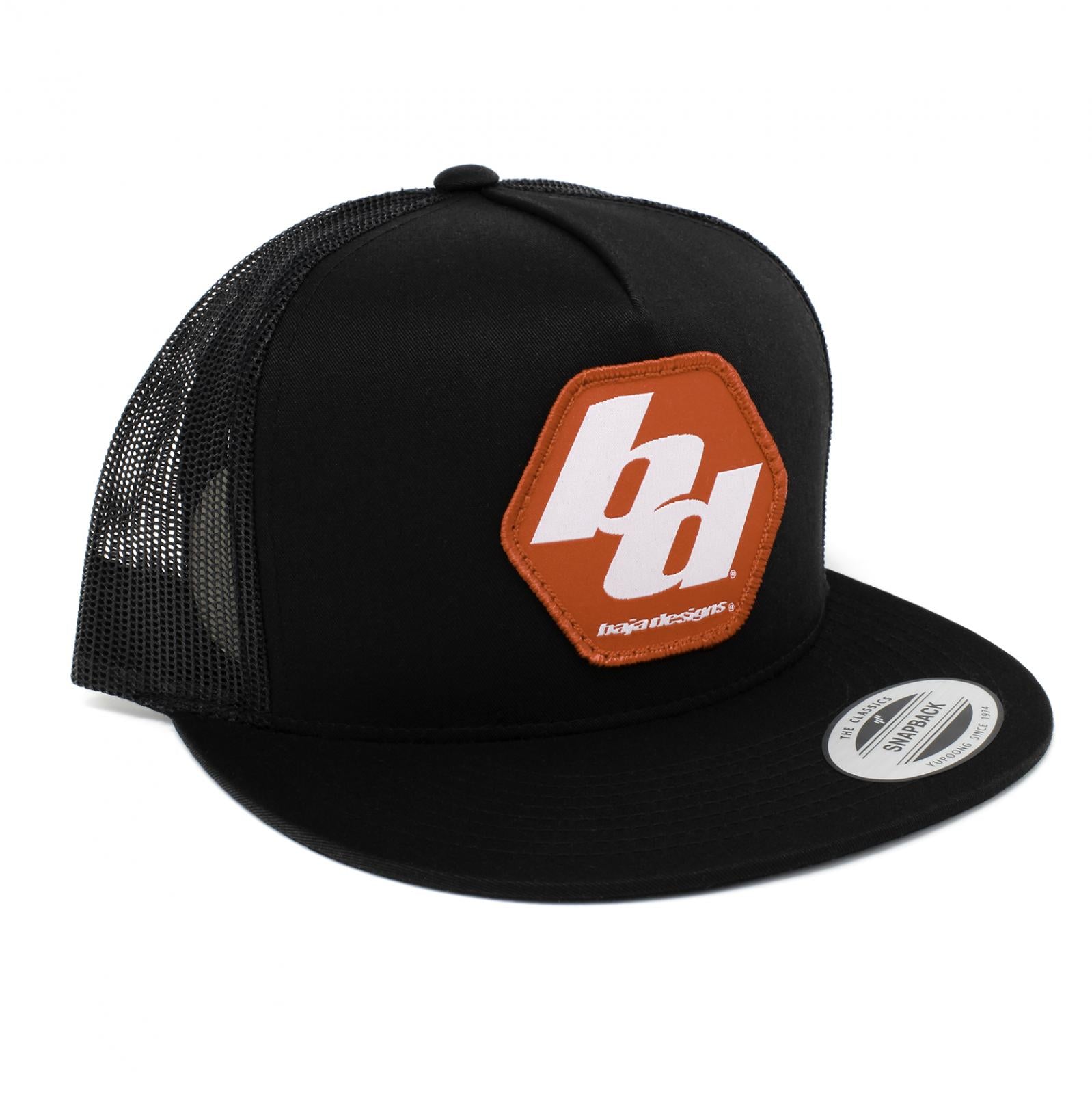 Baja Designs Flexfit Trucker Hat Black