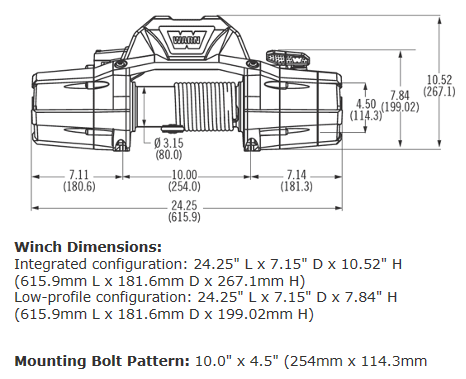 Warn ZEON 10-S WINCH