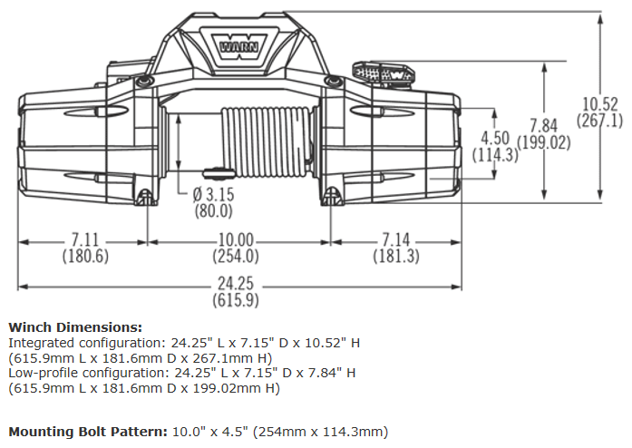 Warn ZEON 8-S WINCH