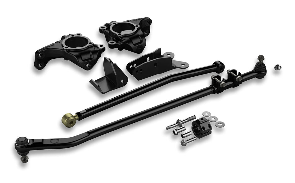 TeraFlex Jeep JK/JKU High Steer System w/ Complete Drag Link Flip Kit 07-18 Wrangler JK/JKU