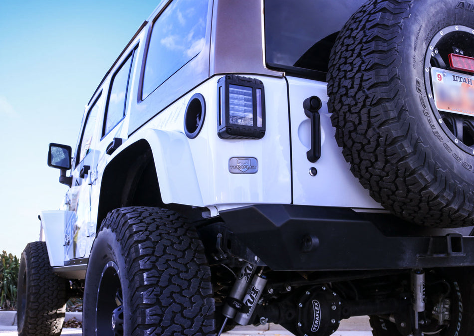 Jeep JK/JKU License Plate Delete Badge 07-18 Wrangler JK/JKU TeraFlex