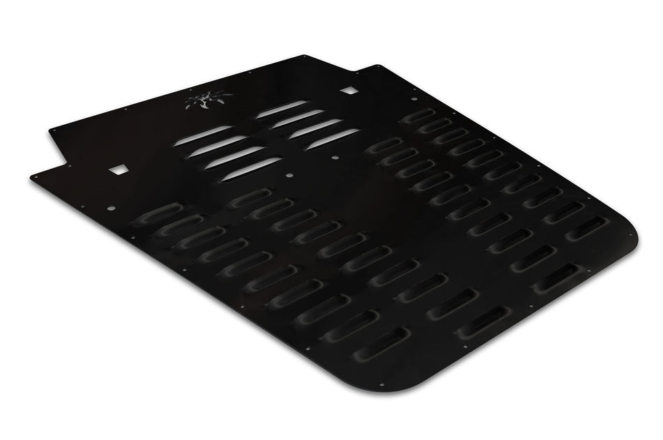 Poison Spyder JK Hood Louver '13-'17 Black Powder Coated