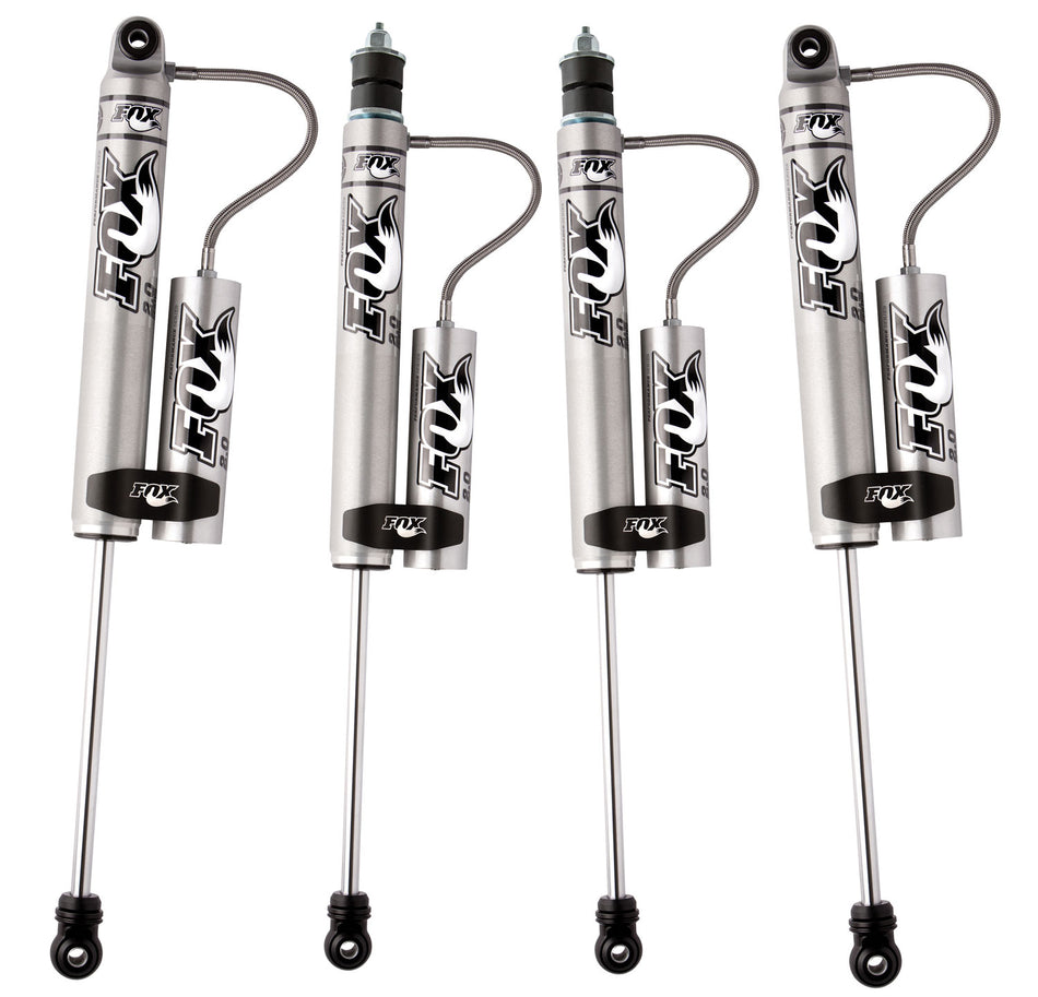 Jeep JK/JKU 2.5-4 Inch Lift Fox Racing Shox 2.0 Performance Series Reservoir Shock Absorber All 4 07-18 Wrangler JK/JKU TeraFlex