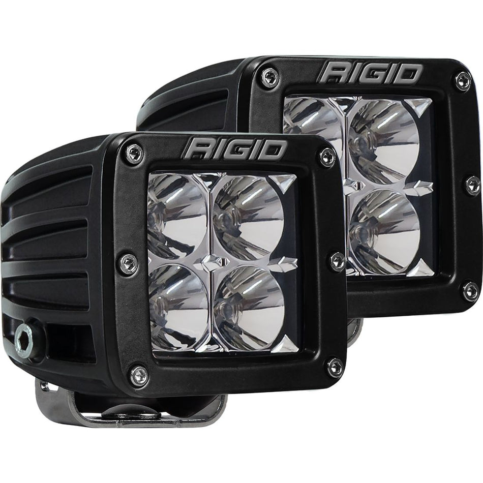Rigid Industries D-SERIES PRO SPOT MIDNIGHT PAIR Surface Mount