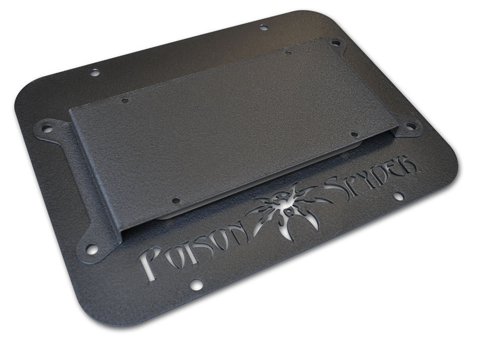 Poison Spyder JK License Plate Mount (Wide Vent)