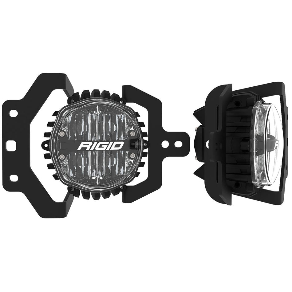 Rigid Industries 2018+ JEEP JL SPORT & SPORT S FOG MOUNT KIT SAE WHITE
