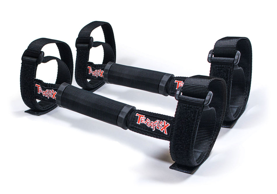 Jeep JK/JKU Front / 03-06 T/LJ Front / 97-02 TJ Rear Grab Handle Kit Pair 07-18 Wrangler JK/JKU TeraFlex