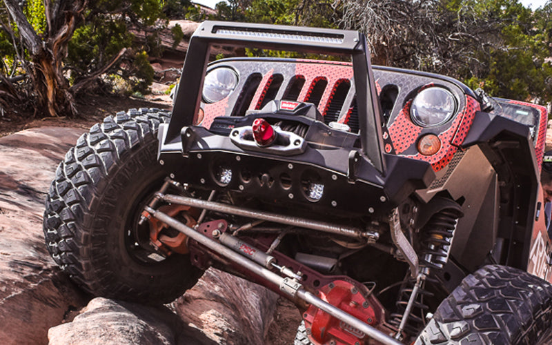 Artec Industries Jeep JK Aluminum Front Bumper Rock Guard