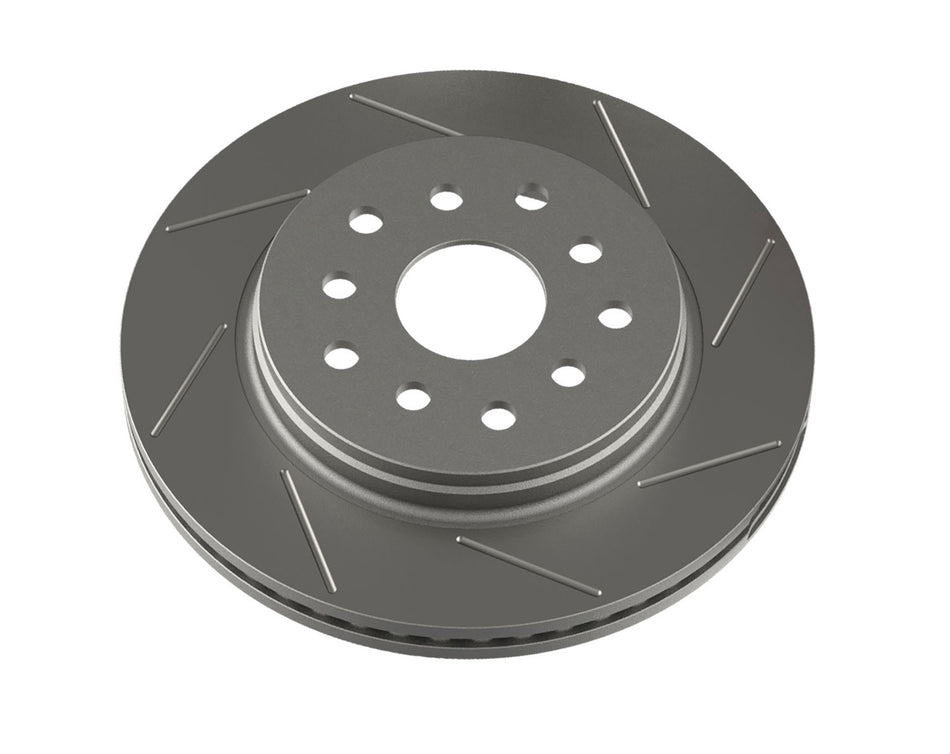 Jeep JK/JKU Replacement Front Driver Slotted Brake Rotor Front Big Brake Or Rotor Kits Each 07-18 Wrangler JK/JKU TeraFlex