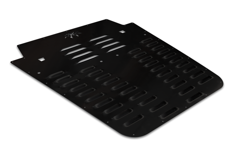 Poison Spyder JK Hood Louver '13-'17 Black Powder Coated