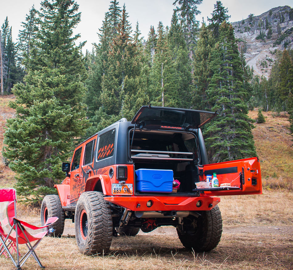 Jeep JK/JKU MP Tailgate Table w/ Cutting Board 07-18 Wrangler JK/JKU TeraFlex