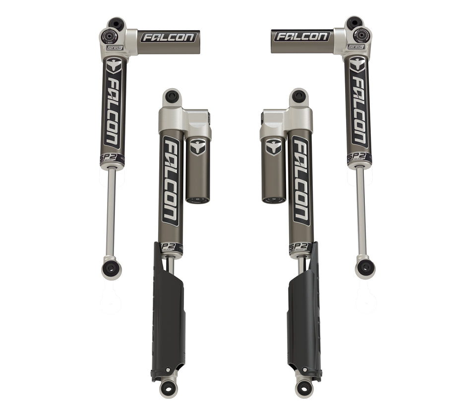Teraflex Falcon SP2 3.1 Piggyback Shocks Front & Rear Shocks for Jeep Gladiator JT