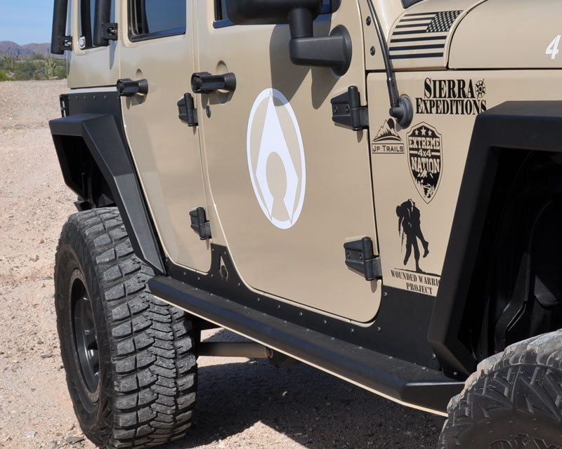 Artec Industries Nighthawk JK Sliders JKU 4 Door