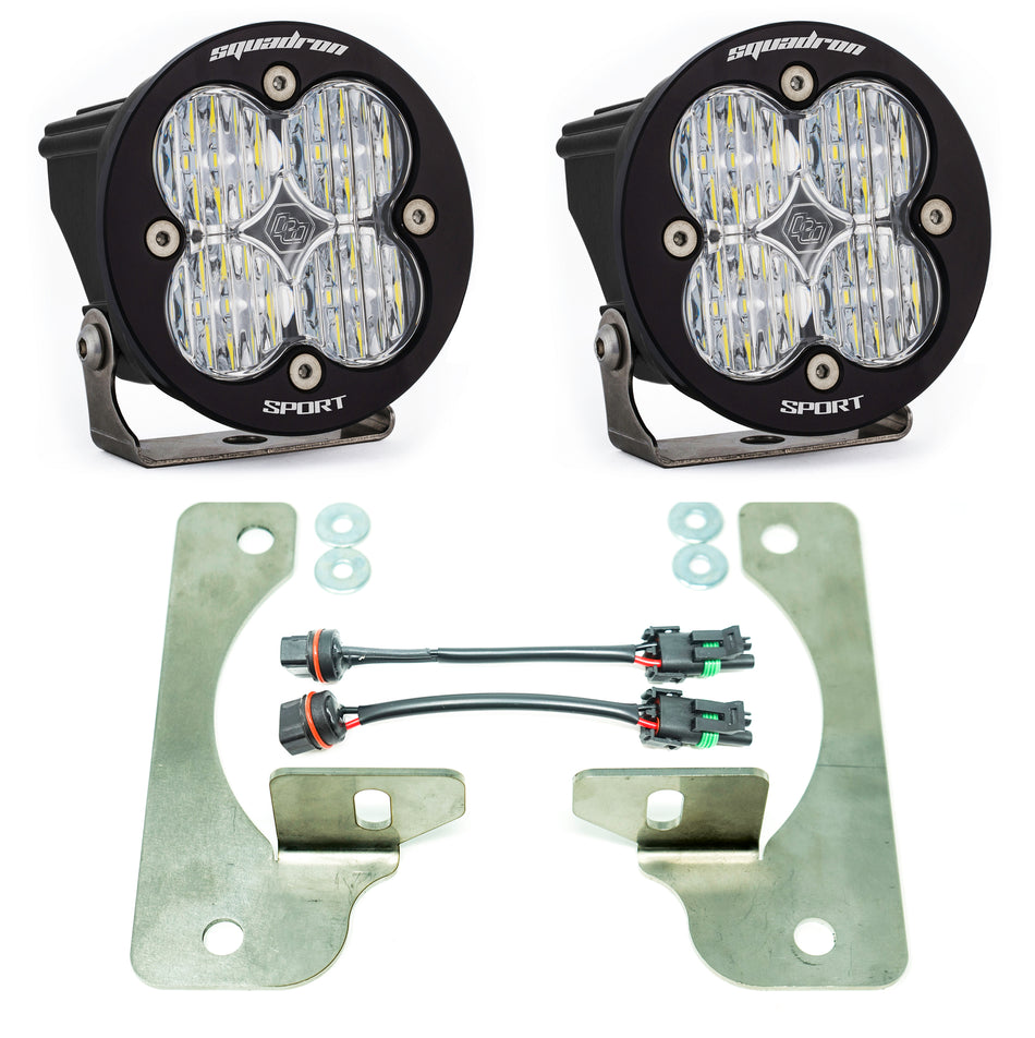 Baja Designs Jeep JL, Rubicon, Squadron-R, Fog Pocket Kits