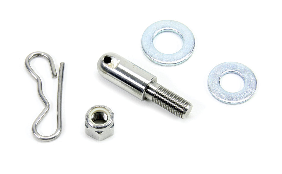 Front Sway Bar Quick Disconnect 3/4 Inch Lower Stud Kit w/ Hitch Pin Clip Lock Nut and Washers TeraFlex