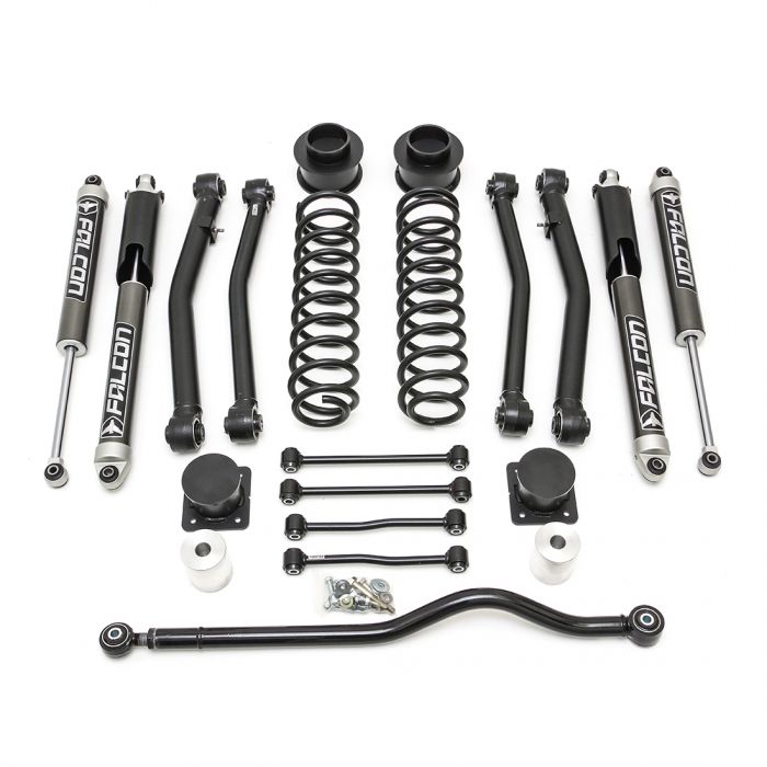 ReadyLift TERRAIN FLEX 4-ARM KIT WITH FALCON 2.1 MONOTUBE SHOCKS 2020 JEEP JT GLADIATOR