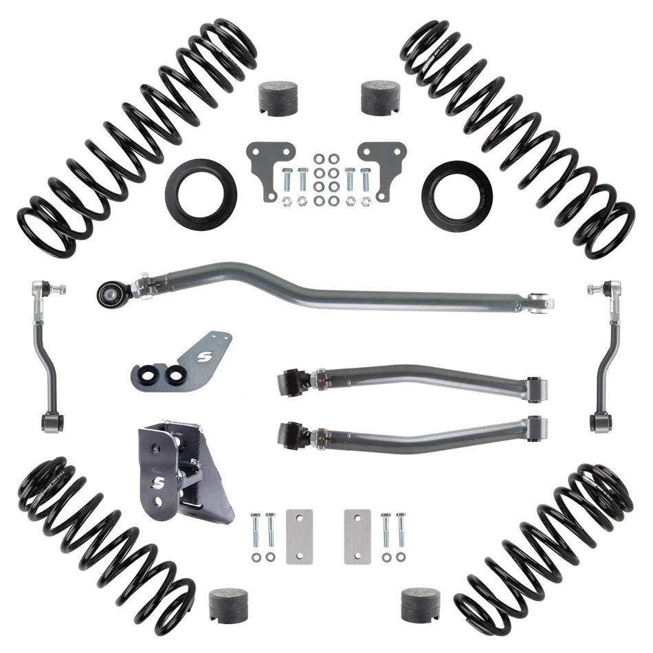 Synergy Jeep JL 2 Inch Lift Stage 1 Suspension System